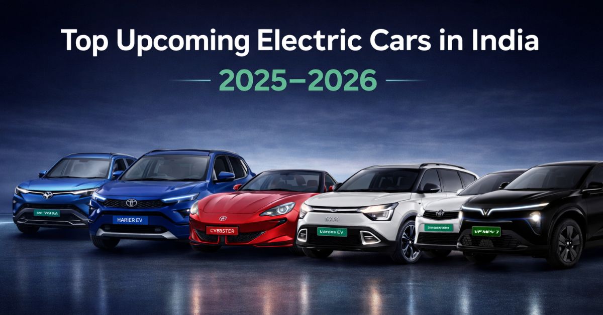 Top Upcoming Electric Cars in India 2025–2026