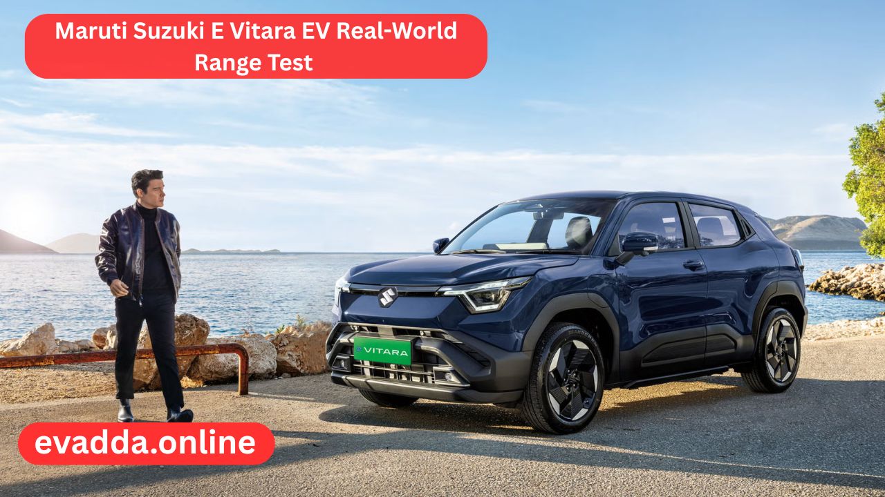 Maruti Suzuki E Vitara EV Real-World Range Test, (100–0%), Detailed Drive Review 2025