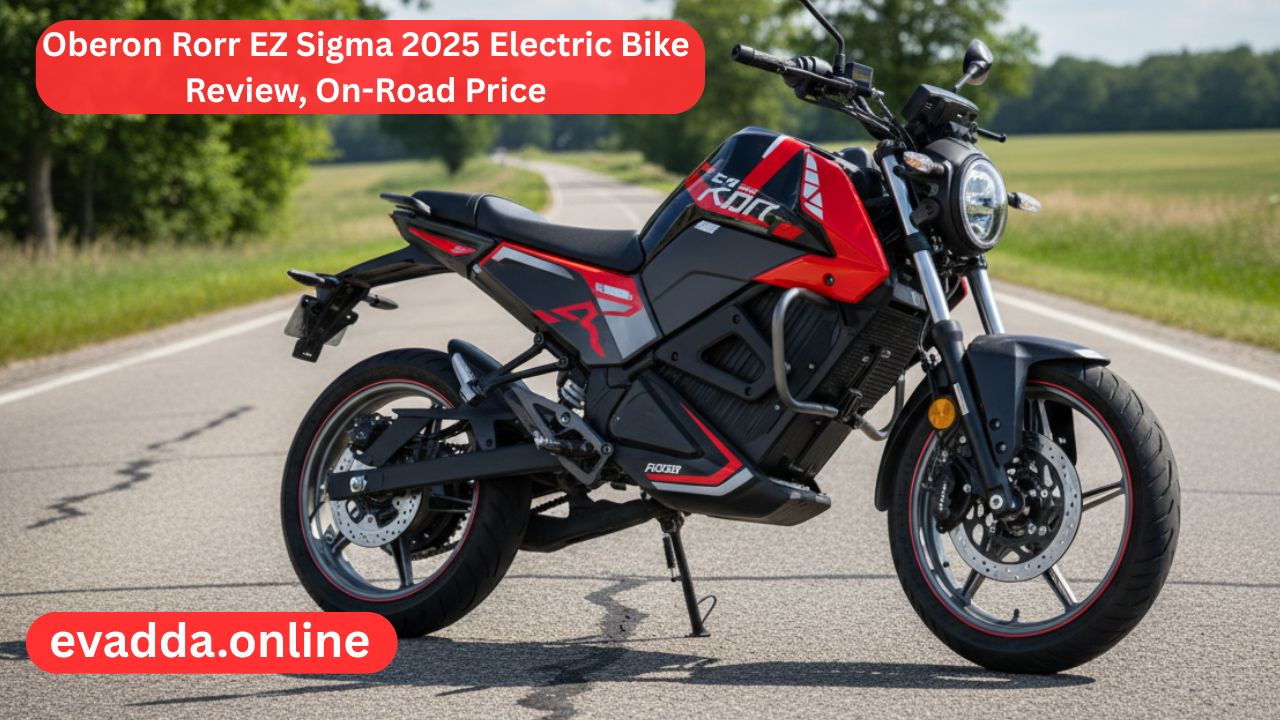 Oberon Rorr EZ Sigma 2025 Electric Bike Review, On-Road Price, Range Test, Top Speed & Features