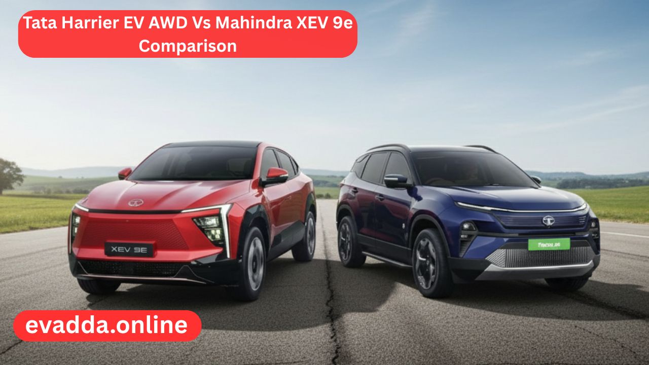 Tata Harrier EV AWD Vs Mahindra XEV 9e Comparison, Power, Range & Real-World Performance
