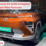 New Tata Punch EV 2026 Complete Variant Wise Features, Breakdown, Price & Specifications Explained