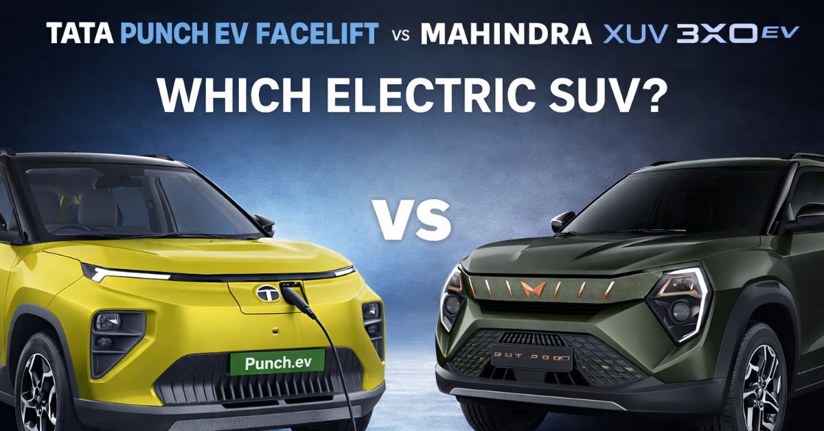 Tata Punch EV Facelift vs Mahindra 3XO EV -Which Electric SUV is Best in 2026?