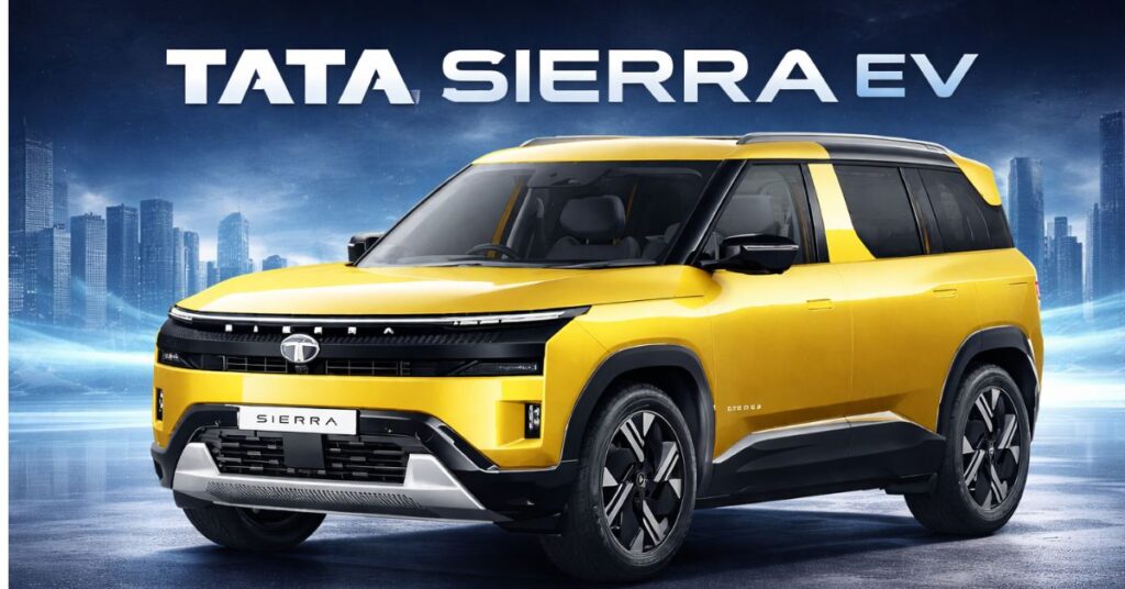 Tata Sierra EV 2026 Launch Price, Range, Features & Full Review