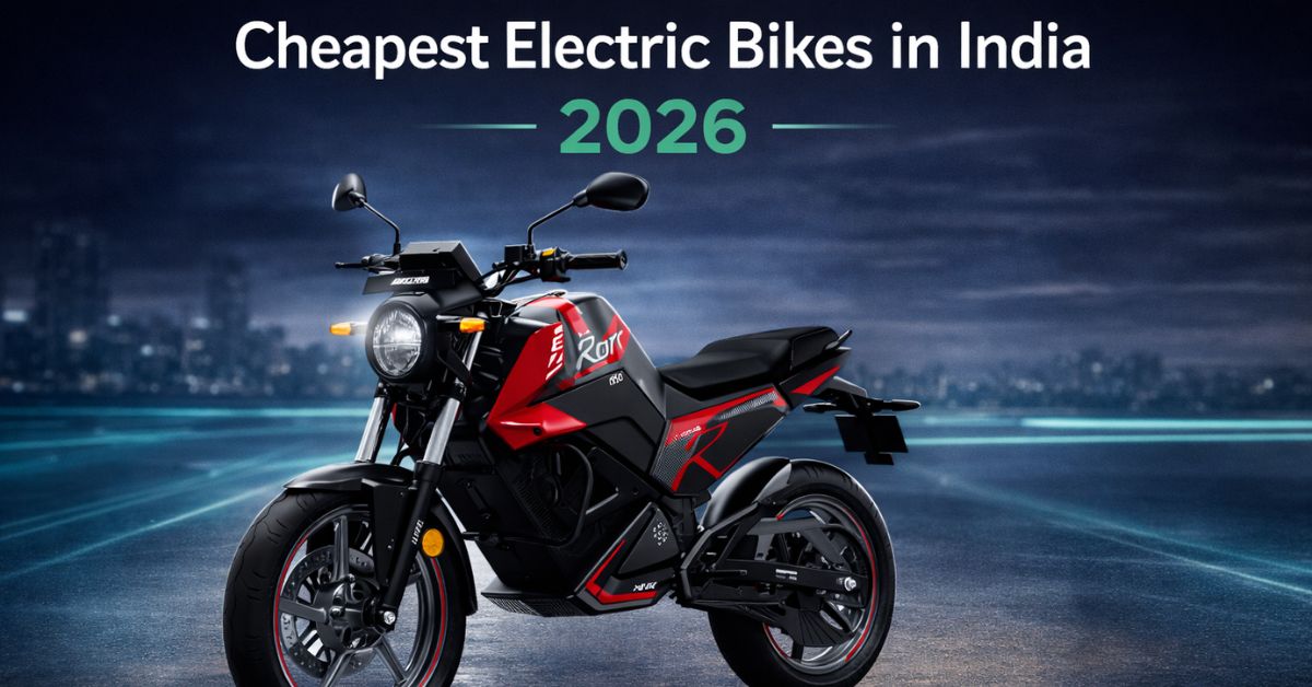 Cheapest Electric Bikes in India 2026 – Budget EV Bike List, Price & Range